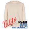 ARBEITS-SWEATSHIRT / ARBEITSPULLOVER HERREN | 682 von ID / Farbe: off-white / 100% BAUMWOLLE