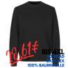 ARBEITS-SWEATSHIRT / ARBEITSPULLOVER HERREN | 682 von ID / Farbe: schwarz / 100% BAUMWOLLE