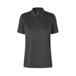 ARBEITS-POLO-SHIRT DAMEN| 573 von ID / Farbe: graphit meliert / 100% PES