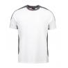 ARBEITS-T-SHIRT HERREN| PRO Wear Kontrast 302 von ID / Farbe: weiß / 60% BAUMWOLLE 40% POLYESTER - | MEIN-KASACK.de | ka