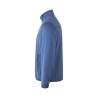 ARBEITSJACKE / FLEECEJACKE HERREN | Cardigan Stretch Komfort 840 von ID / Farbe: stormy blue / 90% POLYESTER 10% ELASTHAN