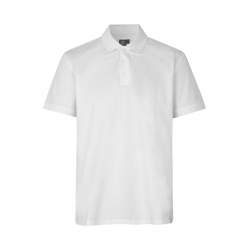 ARBEITS-POLO-SHIRT HERREN | PRO Wear CARE 376 von ID / Farbe: weiß / 50% BAUMWOLLE 50% POLYESTER