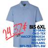 ARBEITS-POLO-SHIRT HERREN | PRO Wear CARE 376 von ID / Farbe: hellblau / 50% BAUMWOLLE 50% POLYESTER