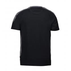 ARBEITS-T-SHIRT HERREN| PRO Wear Kontrast 302 von ID / Farbe: schwarz / 60% BAUMWOLLE 40% POLYESTER - | MEIN-KASACK.de |