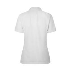 ARBEITS-POLO-SHIRT DAMEN |PRO Wear CARE 377 von ID / Farbe: weiß / 50% BAUMWOLLE 50% POLYESTER