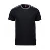 ARBEITS-T-SHIRT HERREN| PRO Wear Kontrast 302 von ID / Farbe: schwarz / 60% BAUMWOLLE 40% POLYESTER - | MEIN-KASACK.de |