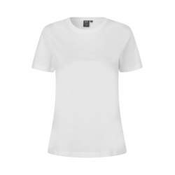 ARBEITS-T-SHIRT DAMEN | T-TIME 511 von ID / Farbe: weiß / 100% BAUMWOLLE