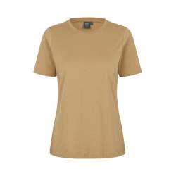 ARBEITS-T-SHIRT DAMEN | T-TIME 511 von ID / Farbe: sand / 100% BAUMWOLLE