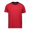 ARBEITS-T-SHIRT HERREN| PRO Wear Kontrast 302 von ID / Farbe: rot / 60% BAUMWOLLE 40% POLYESTER - | MEIN-KASACK.de | kas