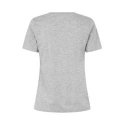 ARBEITS-T-SHIRT DAMEN | T-TIME 511 von ID / Farbe: grau meliert / 100% BAUMWOLLE