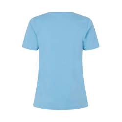 ARBEITS-T-SHIRT DAMEN | T-TIME 511 von ID / Farbe: hellblau / 100% BAUMWOLLE