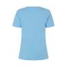 ARBEITS-T-SHIRT DAMEN | T-TIME 511 von ID / Farbe: hellblau / 100% BAUMWOLLE