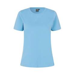 ARBEITS-T-SHIRT DAMEN | T-TIME 511 von ID / Farbe: hellblau / 100% BAUMWOLLE