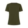 ARBEITS-T-SHIRT DAMEN | T-TIME 511 von ID / Farbe: oliv / 100% BAUMWOLLE