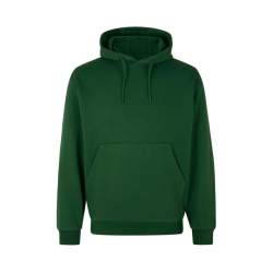 ARBEITS-HOODIE / ARBEITSPULLOVER UNISEX - DAMEN - HERREN | CORE 660 von ID / Farbe: flaschengrün / 70% BW 25% PES 5% VIS