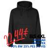 ARBEITS-HOODIE / ARBEITSPULLOVER UNISEX - DAMEN - HERREN | CORE 660 von ID / Farbe: schwarz / 70% BW 25% PES 5% VIS