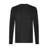 ARBEITS-SHIRT | UNTERZIEHSHIRT | LANGARM (Unisex - Herren - Damen) | 399 von EXNER / Farbe: schwarz / 95% Polyester 5% Spandex