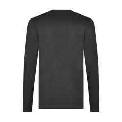 ARBEITS-SHIRT | UNTERZIEHSHIRT | LANGARM (Unisex - Herren - Damen) | 399 von EXNER / Farbe: schwarz / 95% Polyester 5% Spandex