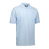 RESTPOSTEN: ARBEITS-POLO-SHIRT HERREN | YES 2020 von ID / Farbe: hellblau / 100% BAUMWOLLE