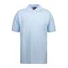 RESTPOSTEN: ARBEITS-POLO-SHIRT HERREN | YES 2020 von ID / Farbe: hellblau / 100% BAUMWOLLE