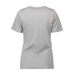 RESTPOSTEN: ARBEITS-T-SHIRT DAMEN | Interlock 508 von ID / Farbe: grau / 100% BAUMWOLLE