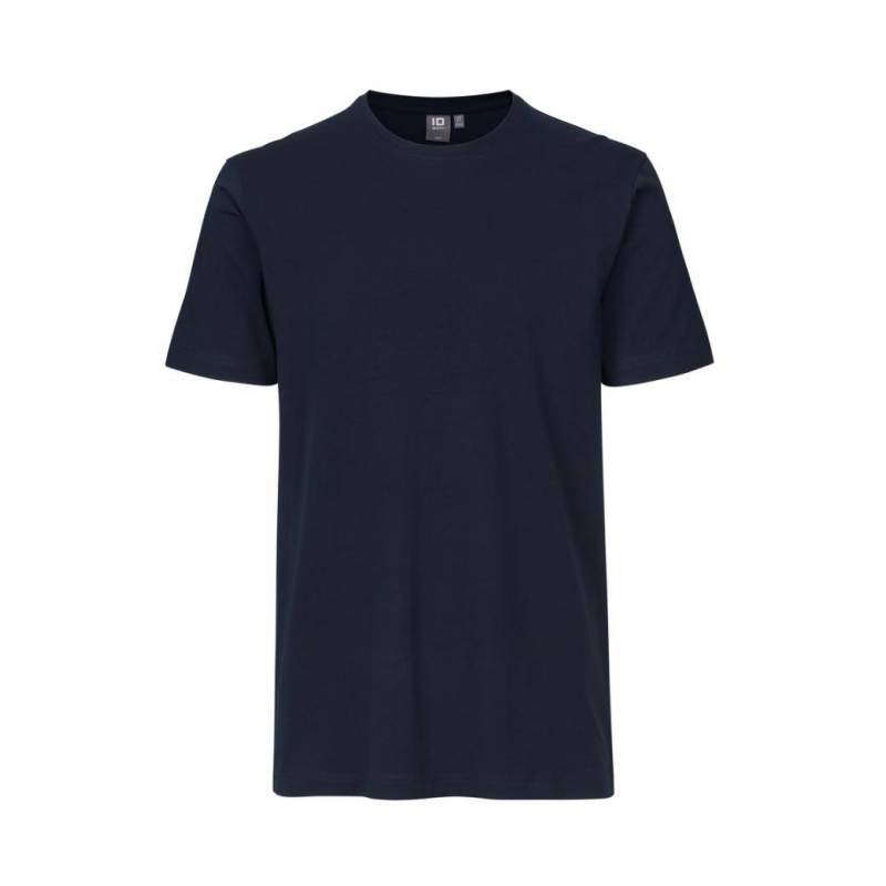 RESTPOSTEN: ARBEITS-T-SHIRT HERREN | Stretch Komfort 594 von ID / Farbe: Navy / 95% BAUMWOLLE 5% ELASTHAN | MEIN-KASACK.de - KASACK - KASACKS