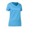 ARBEITS-T-SHIRT DAMEN | YES Active 2032 von ID / Farbe: cyan / 100% POLYESTER - | MEIN-KASACK.de | kasack | kasacks | ka