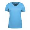 ARBEITS-T-SHIRT DAMEN | YES Active 2032 von ID / Farbe: cyan / 100% POLYESTER - | MEIN-KASACK.de | kasack | kasacks | ka