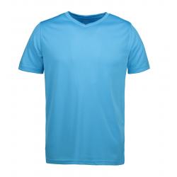 ARBEITS-T-SHIRT HERREN | YES Active 2030 von ID / Farbe: cyan / 100% POLYESTER - | MEIN-KASACK.de | kasack | kasacks | k