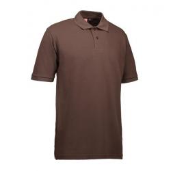 ARBEITS-POLO-SHIRT HERREN | YES 2020 von ID / Farbe: braun / 100% BAUMWOLLE - | MEIN-KASACK.de | kasack | kasacks | kass