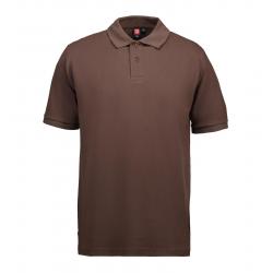 ARBEITS-POLO-SHIRT HERREN | YES 2020 von ID / Farbe: braun / 100% BAUMWOLLE - | MEIN-KASACK.de | kasack | kasacks | kass