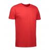 ARBEITS-T-SHIRT HERREN | YES 2000 von ID / Farbe: rot  / 100% BAUMWOLLE - | MEIN-KASACK.de | kasack | kasacks | kassak |