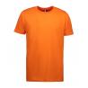 ARBEITS-T-SHIRT HERREN | YES 2000 von ID / Farbe: orange / 100% BAUMWOLLE - | MEIN-KASACK.de | kasack | kasacks | kassak