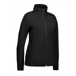 ARBETISJACKE / SOFTSHELLJACKE DAMEN | 856 von ID / Farbe: schwarz / 100% POLYESTER - | MEIN-KASACK.de | kasack | kasacks