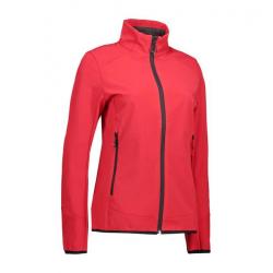 ARBETISJACKE / SOFTSHELLJACKE DAMEN | 856 von ID / Farbe: rot / 100% POLYESTER - | MEIN-KASACK.de | kasack | kasacks | k