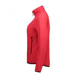 ARBETISJACKE / SOFTSHELLJACKE DAMEN | 856 von ID / Farbe: rot / 100% POLYESTER - | MEIN-KASACK.de | kasack | kasacks | k