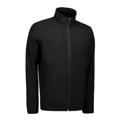 ARBETISJACKE / SOFTSHELLJACKE HERREN | 854 von ID / Farbe: schwarz / 100% POLYESTER - | MEIN-KASACK.de | kasack | kasack