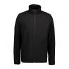 ARBETISJACKE / SOFTSHELLJACKE HERREN | 854 von ID / Farbe: schwarz / 100% POLYESTER - | MEIN-KASACK.de | kasack | kasack