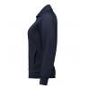 ARBEITSJACKE / FULL ZIPPER / SWEATJACKE DAMEN | 624 von ID / Farbe: navy / 60% BAUMWOLLE 40% POLYESTER - | MEIN-KASACK.d