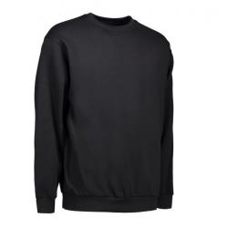 ARBEITS-SWEATSHIRT / ARBEITSPULLOVER HERREN | Classic 600 von ID / Farbe: schwarz / 70% BAUMWOLLE 30% POLYESTER - | MEIN