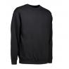 ARBEITS-SWEATSHIRT / ARBEITSPULLOVER HERREN | Classic 600 von ID / Farbe: schwarz / 70% BAUMWOLLE 30% POLYESTER - | MEIN