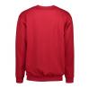 ARBEITS-SWEATSHIRT / ARBEITSPULLOVER HERREN | Classic 600 von ID / Farbe: rot / 70% BAUMWOLLE 30% POLYESTER - | MEIN-KAS