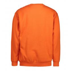 ARBEITS-SWEATSHIRT / ARBEITSPULLOVER HERREN | Classic 600 von ID / Farbe: orange / 70% BAUMWOLLE 30% POLYESTER - | MEIN-