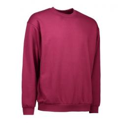 ARBEITS-SWEATSHIRT / ARBEITSPULLOVER HERREN | Classic 600 von ID / Farbe: bordeaux / 70% BAUMWOLLE 30% POLYESTER - | MEI