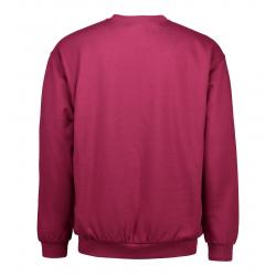 ARBEITS-SWEATSHIRT / ARBEITSPULLOVER HERREN | Classic 600 von ID / Farbe: bordeaux / 70% BAUMWOLLE 30% POLYESTER - | MEI