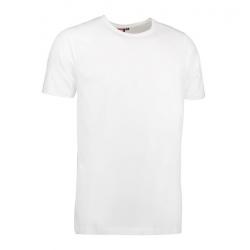 ARBEITS-T-SHIRT HERREN | Stretch Komfort 594 von ID / Farbe: weiß / 95% BAUMWOLLE 5% ELASTHAN - | MEIN-KASACK.de | kasac