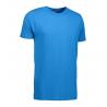 ARBEITS-T-SHIRT HERREN | Stretch Komfort 594 von ID / Farbe: türkis / 95% BAUMWOLLE 5% ELASTHAN - | MEIN-KASACK.de | kas