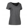 ARBEITS-T-SHIRT DAMEN | CORE V-Neck Tee 543 von ID / Farbe: koks / 90% BAUMWOLLE 10% VISKOSE - | MEIN-KASACK.de | kasack