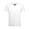 ARBEITS-T-SHIRT HERREN | CORE V-Neck Tee 542 von ID / Farbe: weiß / 90% BAUMWOLLE 10% VISKOSE - | MEIN-KASACK.de | kasac