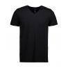 ARBEITS-T-SHIRT HERREN | CORE V-Neck Tee 542 von ID / Farbe: schwarz / 90% BAUMWOLLE 10% VISKOSE - | MEIN-KASACK.de | ka